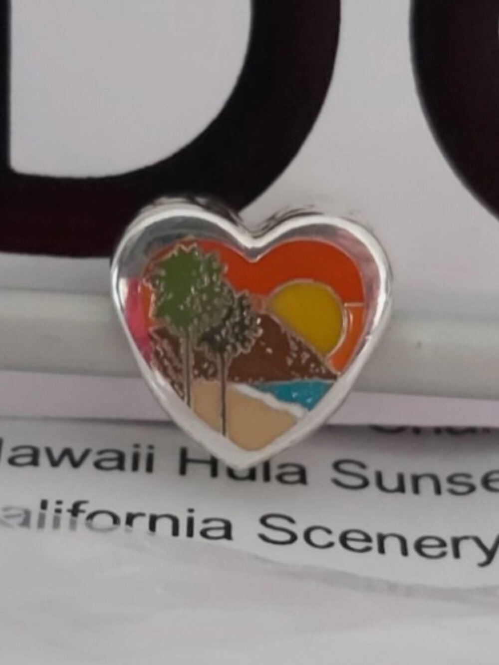 AUTH PANDORA Sterling Silver doubled-sided California Scenery Charm ENG792015_88 - Picture 4 of 14